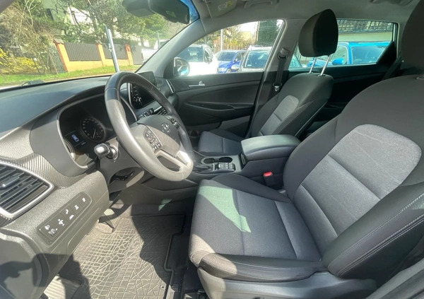 Hyundai Tucson cena 99900 przebieg: 39200, rok produkcji 2019 z Pogorzela małe 466